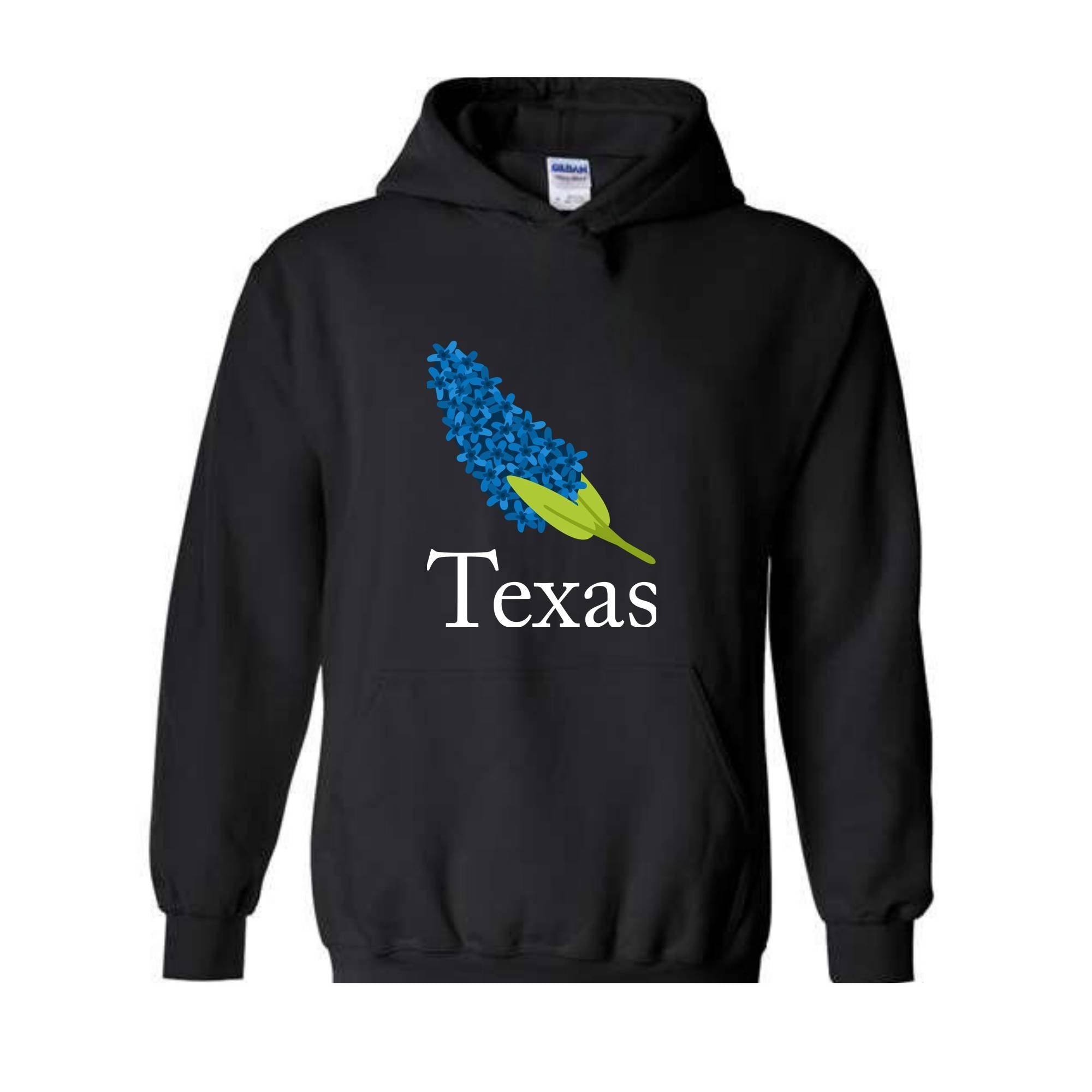 Texas Bluebonnets Hoodie, Texas Hoodie, State Hoodie, Home State Hoodie, Texas Flower Hoodie, Austin Texas Hoodie