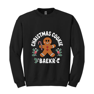 Christmas Cookies Baker Sweatshirt, Christmas Sweat