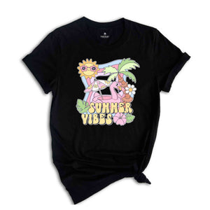 Summer Vibes Shirt, Vacation Shirt, Fun Summer Shirt, Summer Camp Shirt, Cute Summer Shirt, Beach Shirt, Palm Trees Shirt, Beach Vibes Shirt