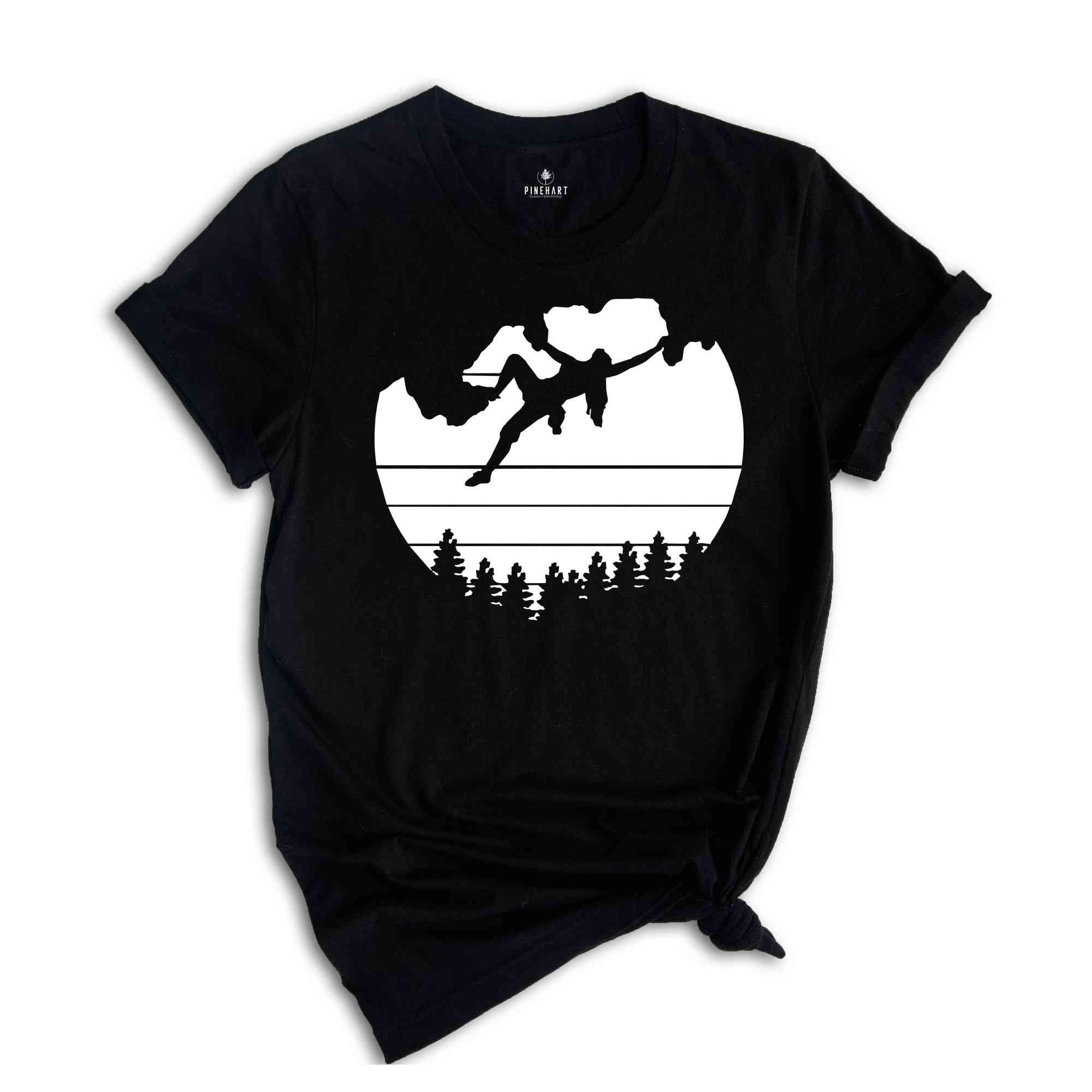 Rock Climbing Shirt, Rock Climbing, Climbing Shirt, Hiking Shirt, Bouldering Shirt, Camping Shirt, Rock Climber Gift