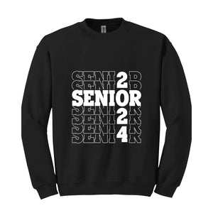 Senior 2024 Sweatshirt, Class of 2024 Sweater, Senior hoodie, Class 2024 Hoodie, Graduation Shirt, High School Graduation Gift