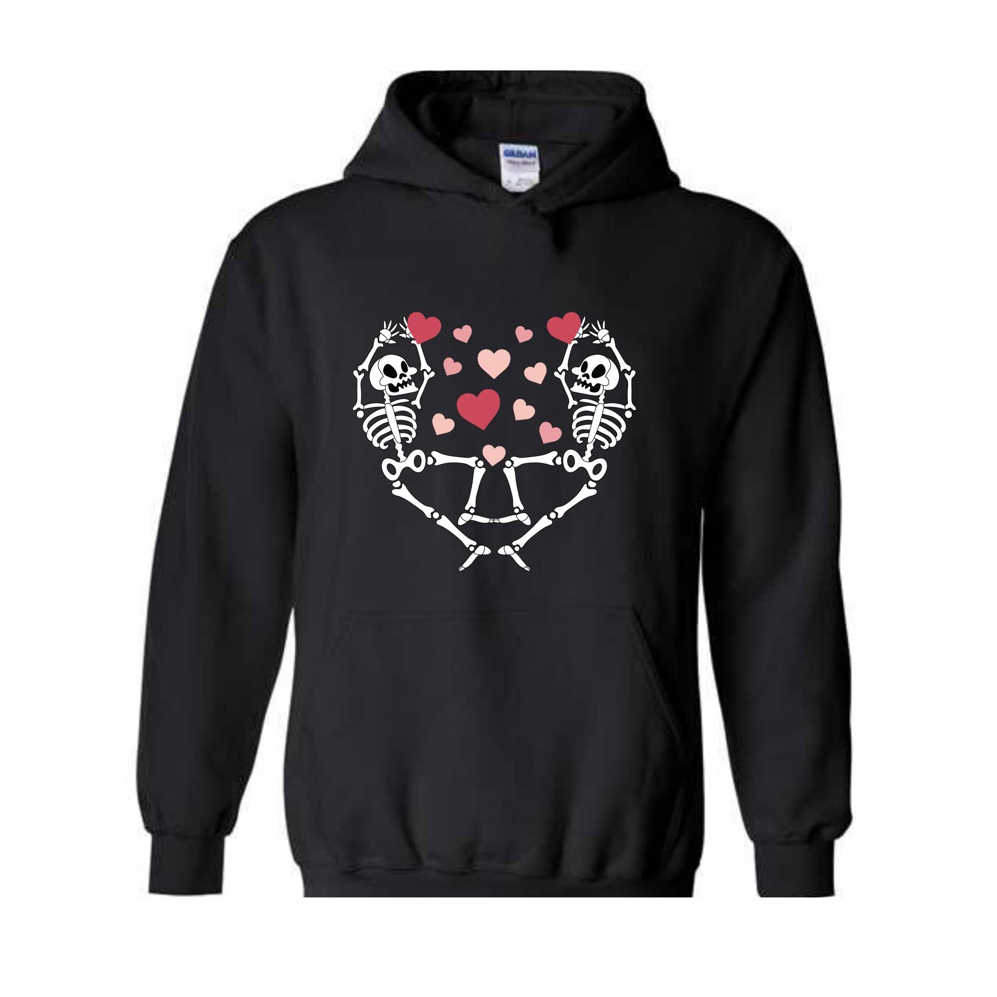 Dancing Skeletons Valentine's Sweatshirt, Retro Valentine's Sweatshirt, Valentine's Sweatshirt, XOXO Sweatshirt