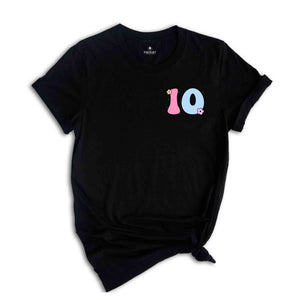 In My Double Digits Era Shirt, Trendy Birthday Shirt, Birthday Party Shirt, 10th Birthday Shirt, Birthday Girl Shirt