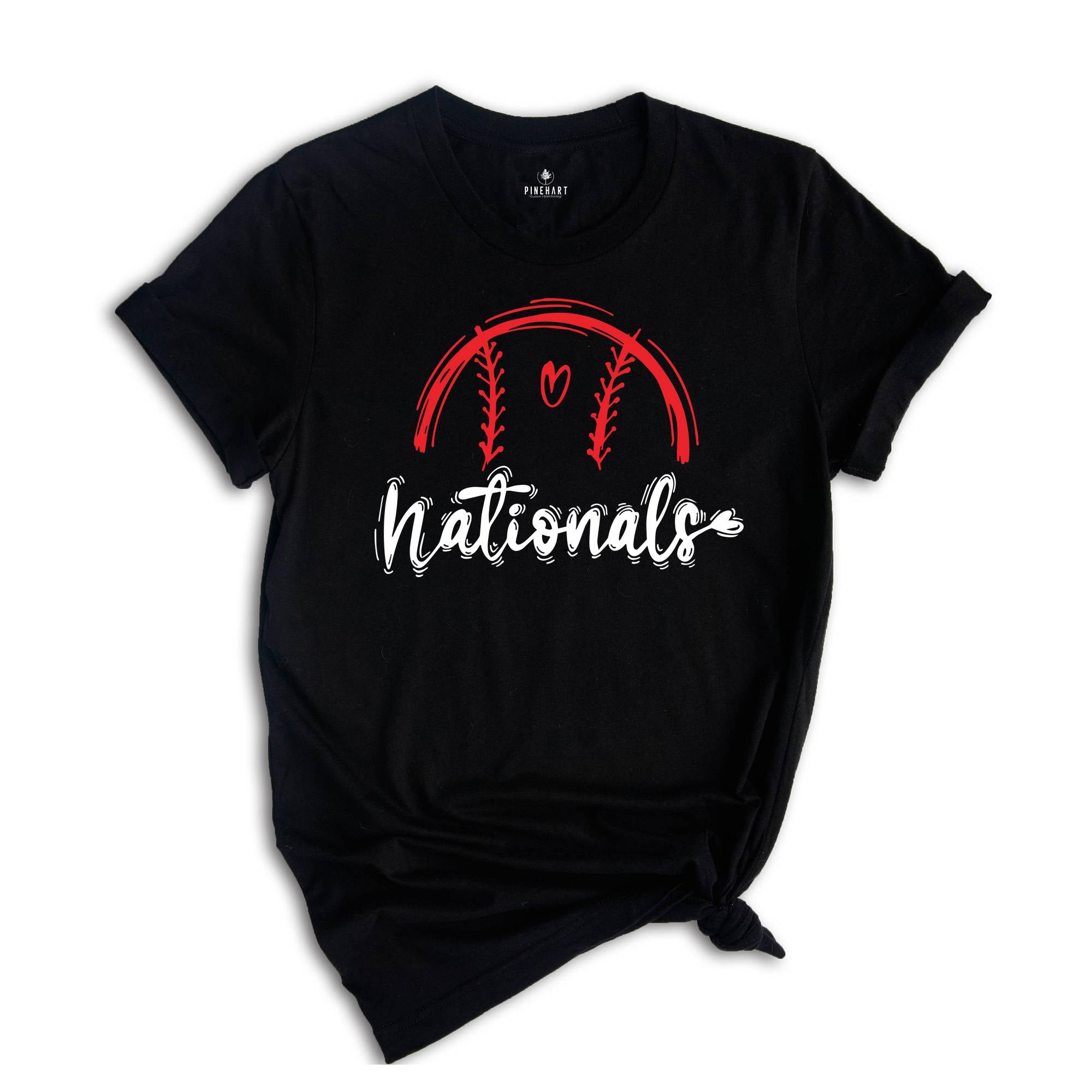 Nationals Mascot Shirt, Team Mascot Shirt, Nationals Team Spirit Tee, Nationals Fan Shirt, Nationals School T-shirt