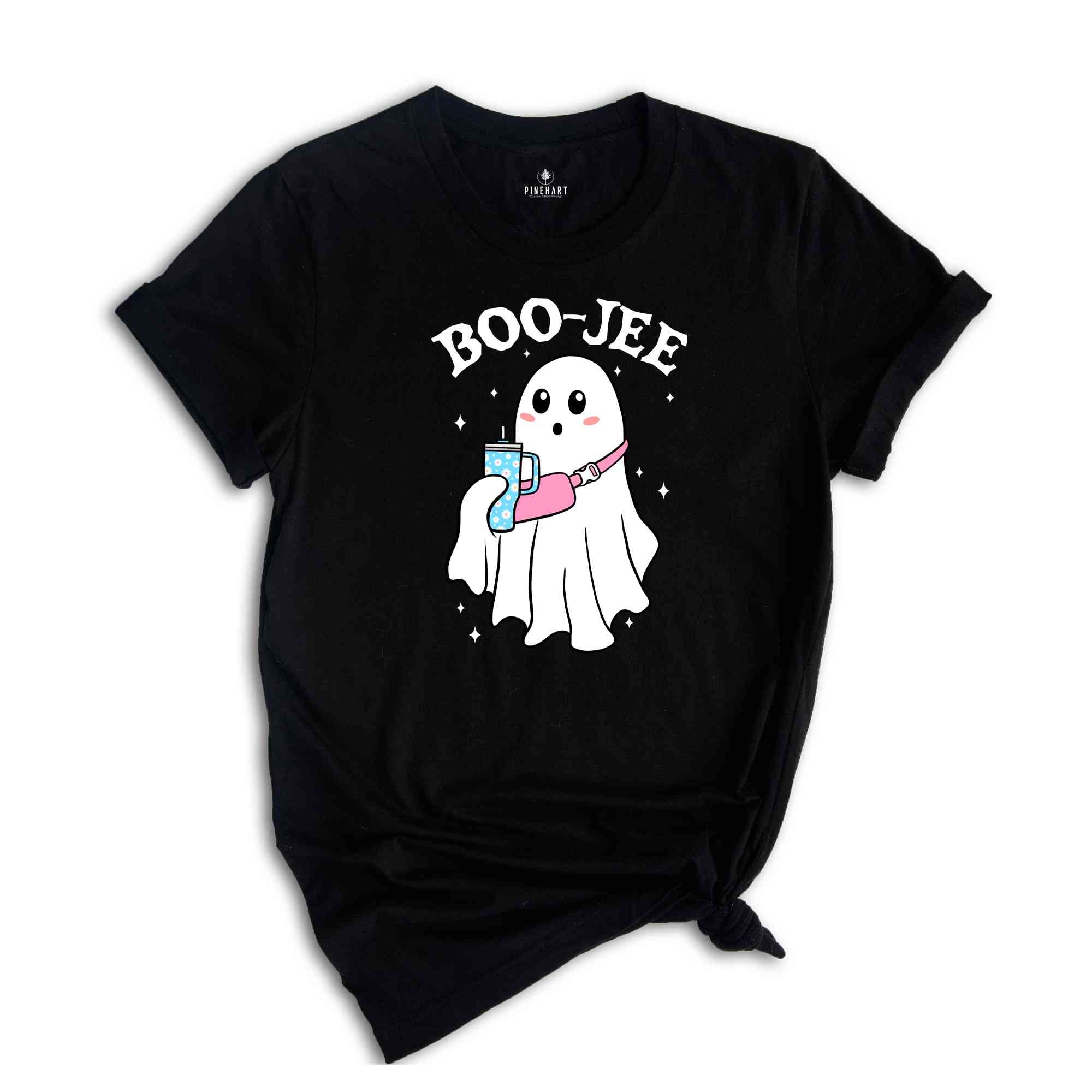 Boo-Jee Ghost Shirt, Cute Halloween Shirt, Boo Shirt, Ghost Shirt, Spooky Season Shirt, Halloween Shirt, Halloween Gift, Funny Halloween Tee