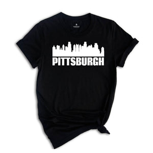 Pittsburgh Skyline Shirt, Pittsburgh Home Tee, Pittsburgh Gift, Pittsburgh Trip Shirt, Pittsburgh Sweatshirt, Pittsburgh T-shirt