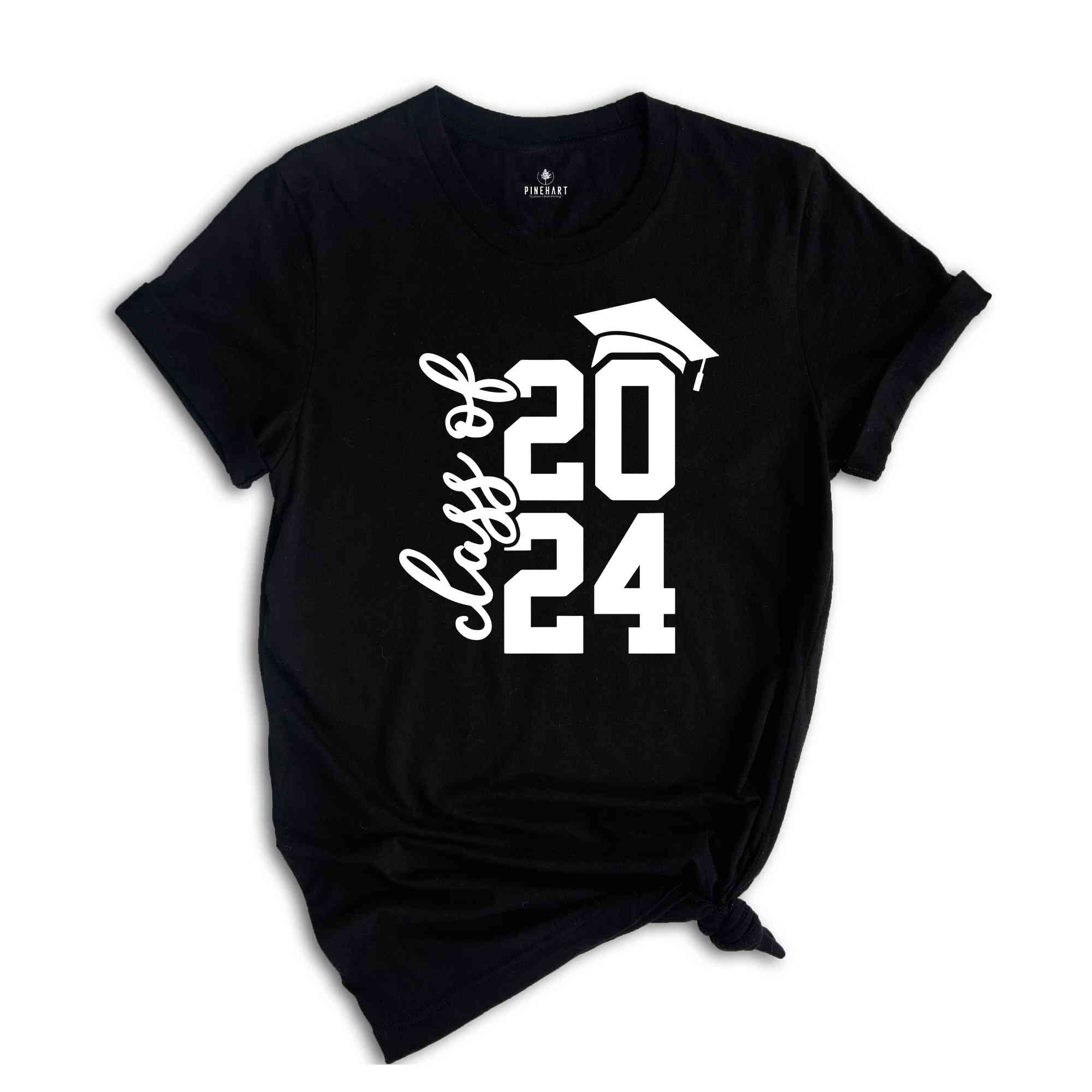 Class of 2024 Shirt, 2024 Graduation Shirt, Graduation Shirt, Graduation Party Shirt, Senior Shirt, Graduation Shirt for Woman,