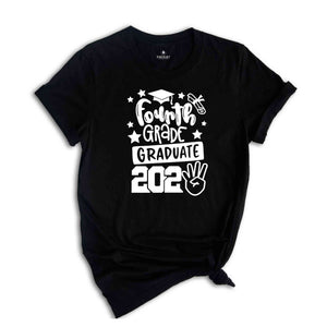 Fourth Grade Graduate 2024 Shirt, Elementary School Tees, Kids School Shirt, Elementary Graduation Gift, Last Day Of School Tee