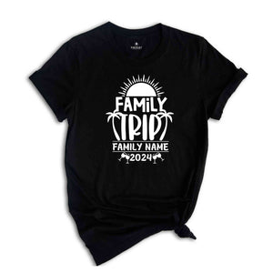 Custom Family Trip 2024 T-Shirt, Family Trip Shirts, Family Matching Shirts, Family Summer Vacation Shirts