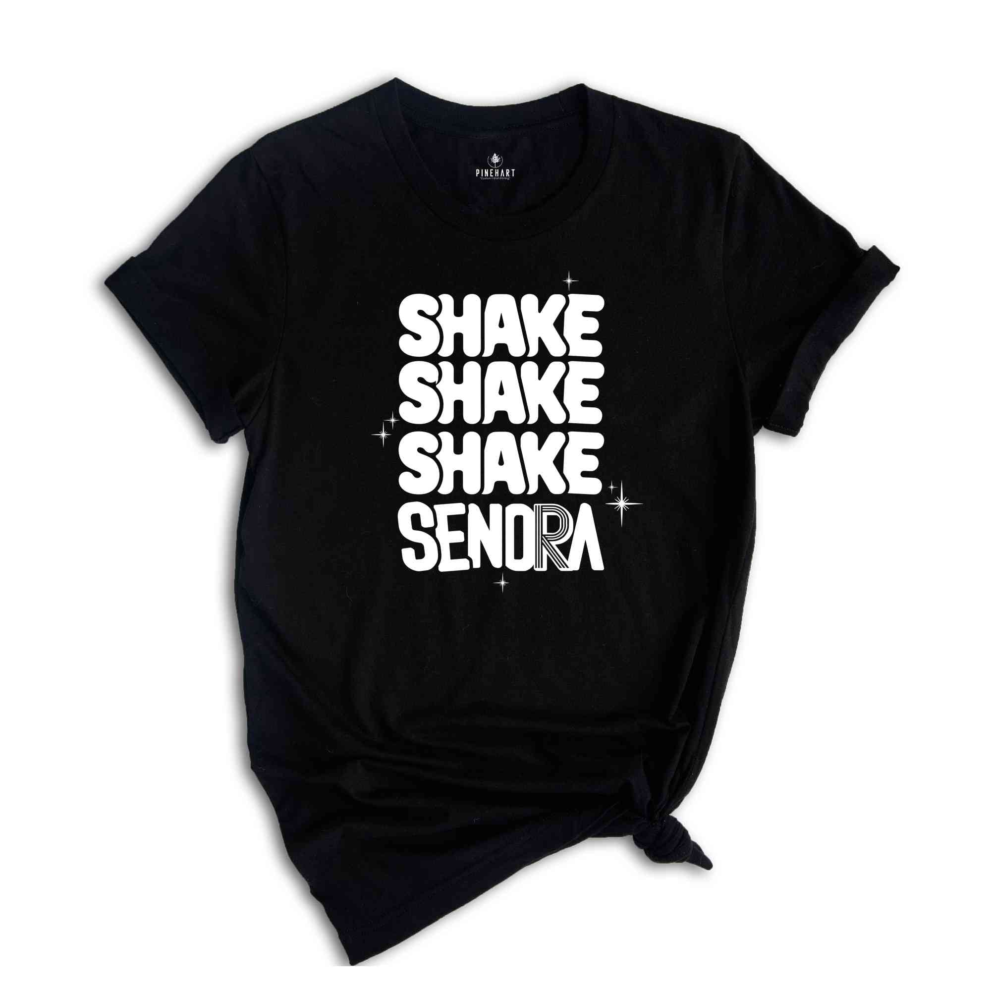 Shake Shake Shake Senora Shirt, Funny Halloween Shirt, Retro Halloween Shirt, Spooky Halloween Shirt, Halloween Movie Shirt