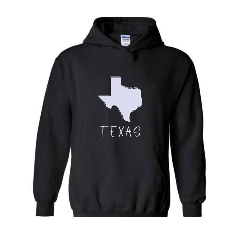 Texas Sweatshirt, States Sweatshirt, Texas Lover Sweatshirt, Trendy Texas Sweatshirt, Texas Map Sweatshirt, Texas Travel Sweatshirt