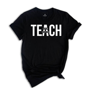 Cool Teacher Shirt, Inspirational Teacher Shirts, Teacher Photoshoot Shirt, Back To School Shirt, Best Teacher Shirts, Teacher Gift Ideas