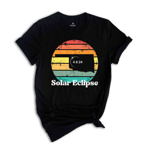 Oklahoma Solar Eclipse T-Shirt, April 8 2024 Solar Eclipse, Total Solar Eclipse Apparel, Solar Eclipse Shirt