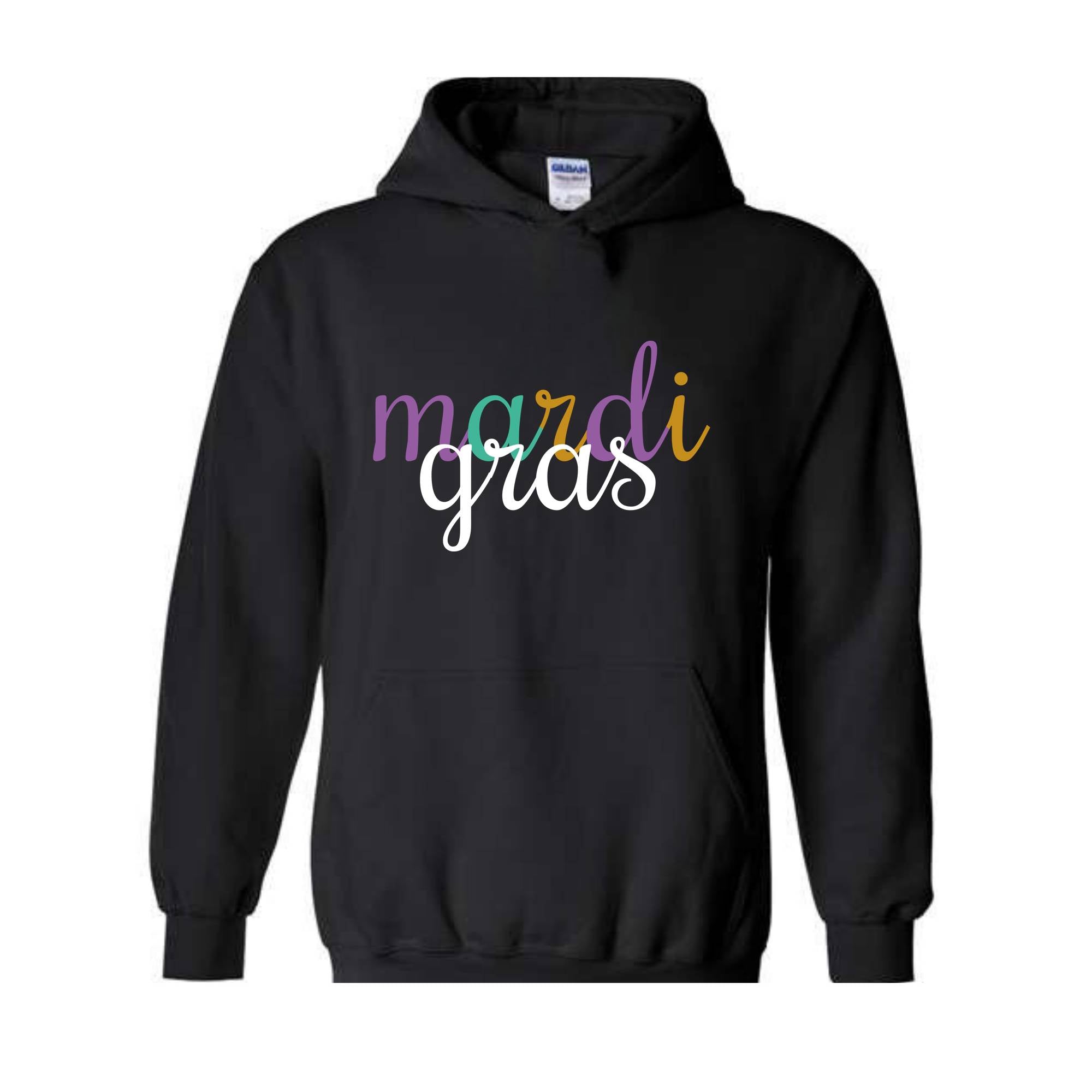 Retro Mardi Gras Hoodie, Mardi Gras Sweatshirt, New Orleans Sweatshirt, Fat Tuesday Outfit, Women Mardi Gras Sweatshirt, Mardi Gras Sweater