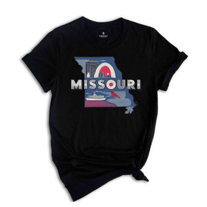 Retro State Of Missouri Shirt, State Of Missouri Shirt, State Shirt, Missouri Shirt, Missouri Lover Shirt, Family Trip Shirt, Travel Shirt