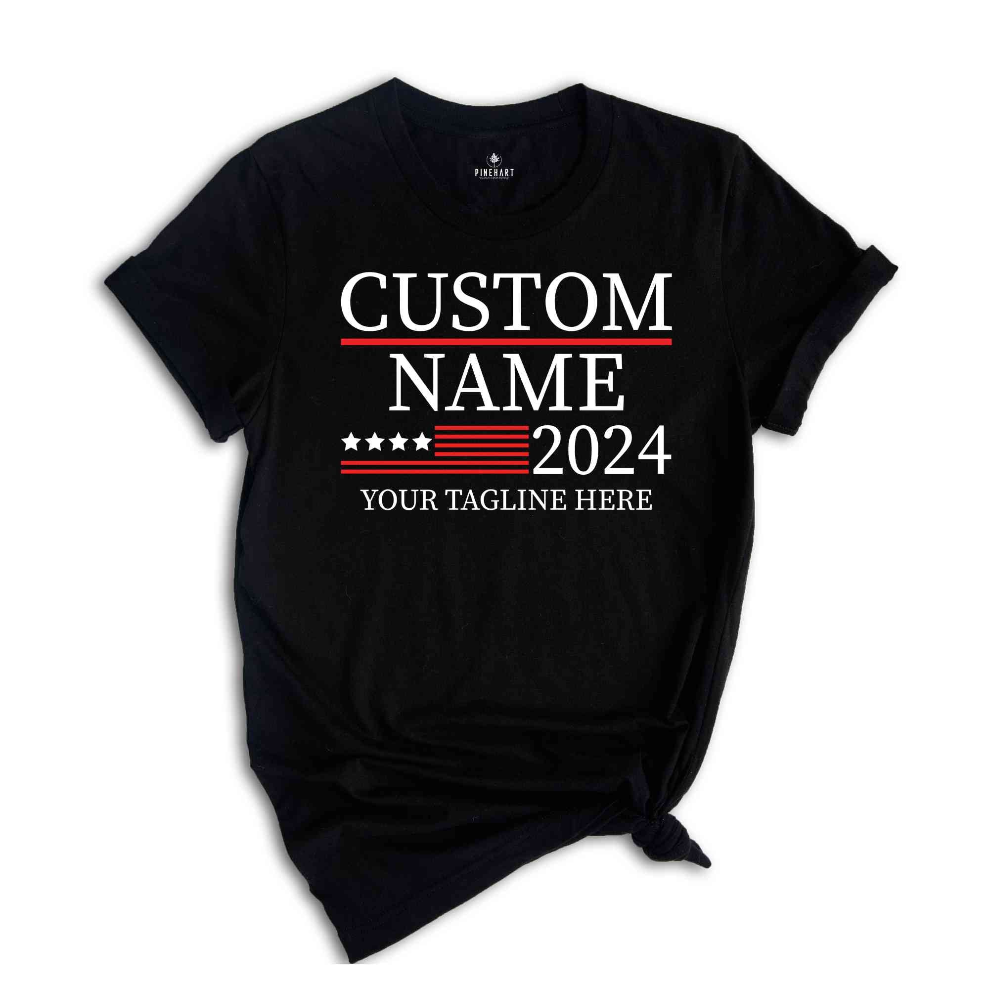 Custom Name Election Shirt, Customized Election Shirt, 2024 Election Shirt, Gift For Election, President Election Shirt