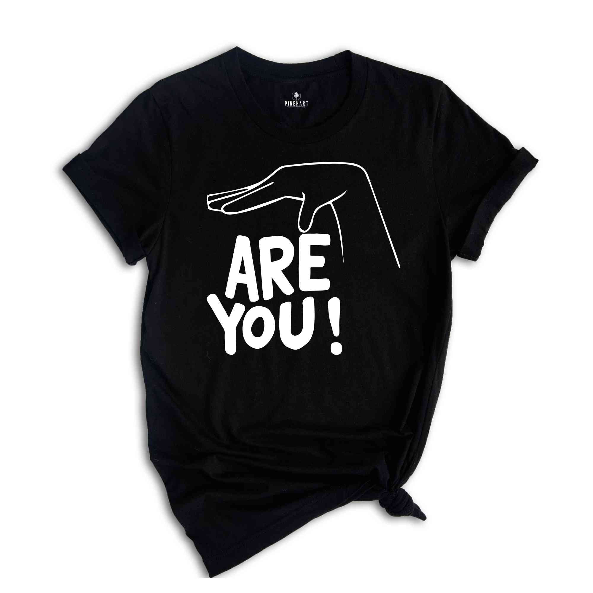 Pride Shirt, Are You Gay T-shirt, Unisex Cotton Crewneck Shirts for Pride, Lgbtq Shirt, Funny Pride Shirt