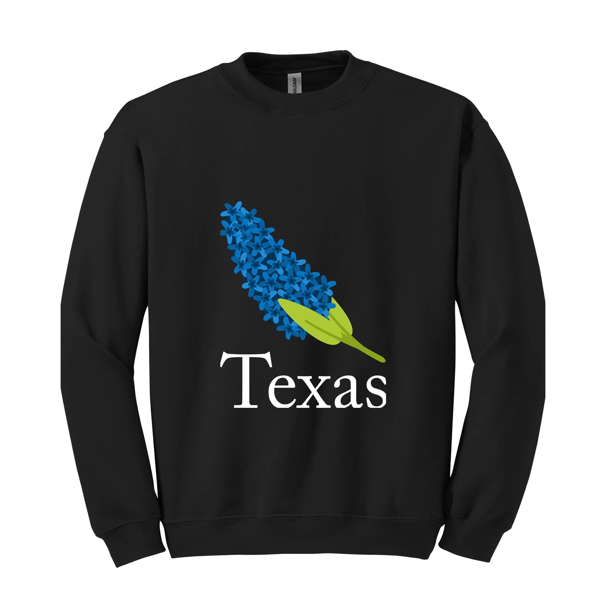 Texas Bluebonnets Sweatshirt, Texas Hoodie, State Sweatshirt, Home State Hoodie, Texas Flower Sweatshirt, Austin Texas Hoodie