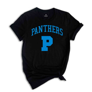 Panthers Mascot Shirt for Back to School