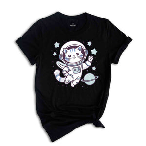 Cat Astronaut Shirt, Outer Space Shirt, Space Shirt, Cat Sweatshirt, Cat Lover Shirt, Cat Mon Shirt, Cat Lover Gift, Cosmic Cat Shirt