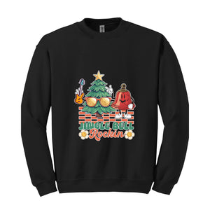 Jingle Bell Rockin' Sweatshirt, Christmas Party Sweater, Christmas Gift, Holiday Shirt, Funny Christmas Shirt, Christmas Party Sweater