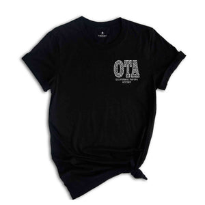 Occupational Therapy Assistant Shirt, Pocket OTA T-Shirt, OTA School Grad Shirt, Therapy Assistant Tee, OTA for Gift