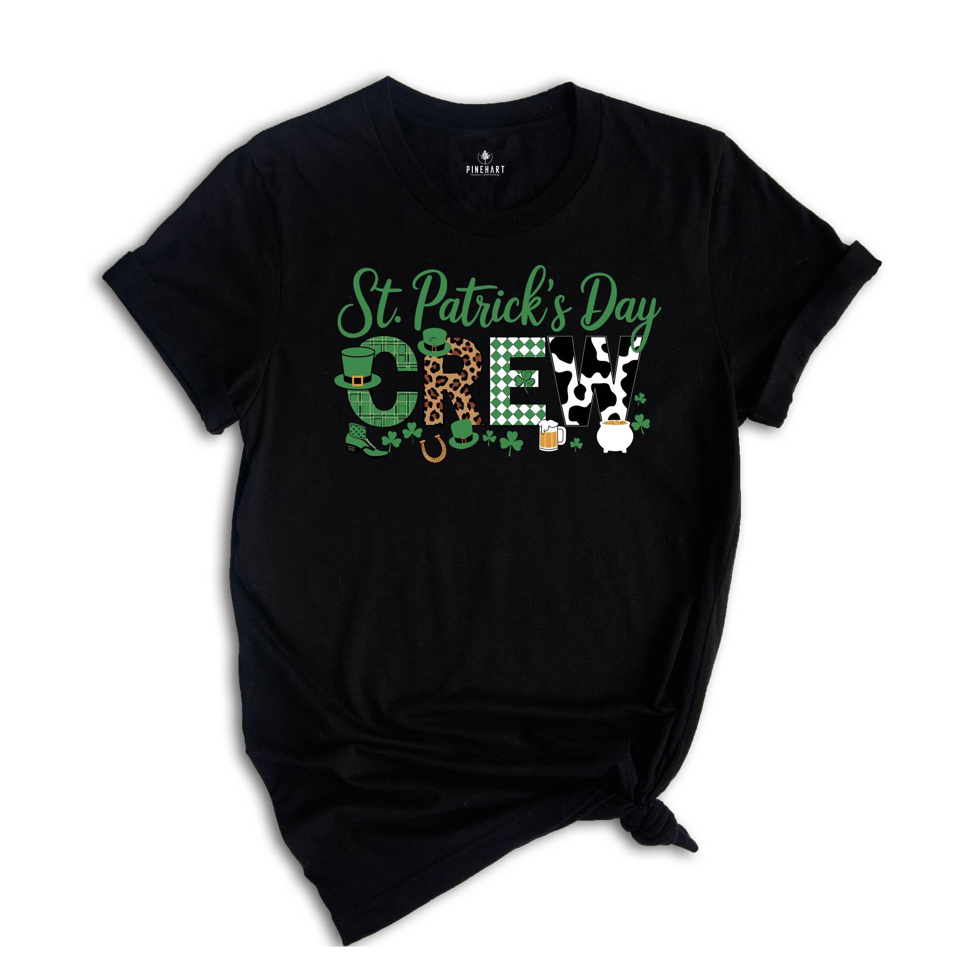 St. Patrick's Day Crew Shirt, Family Matching Shirt, St. Patty's Day Tee, Drinking Shirt, Funny Matching Shirts, St. Patrick Day Gift