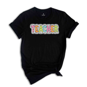 Teacher Shirt, Teacher Gift, First Day Of School, Kindergarten Shirt, Teacher Life Shirt, Pre-k Teacher Shirt, Cute Teacher Shirt