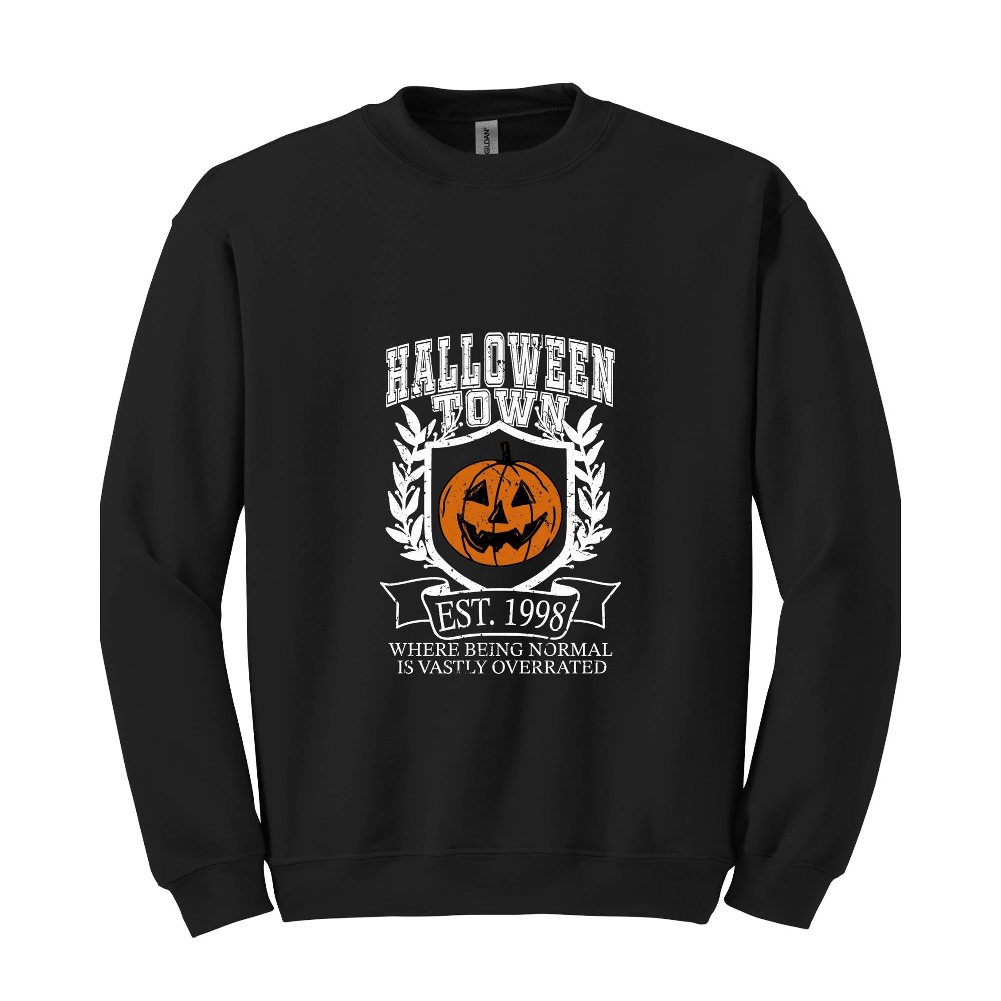 Halloween Town University Sweatshirt, Halloween Town EST 1998 Sweatshirt, Halloween Sweatshirt, Fall Sweatshirt