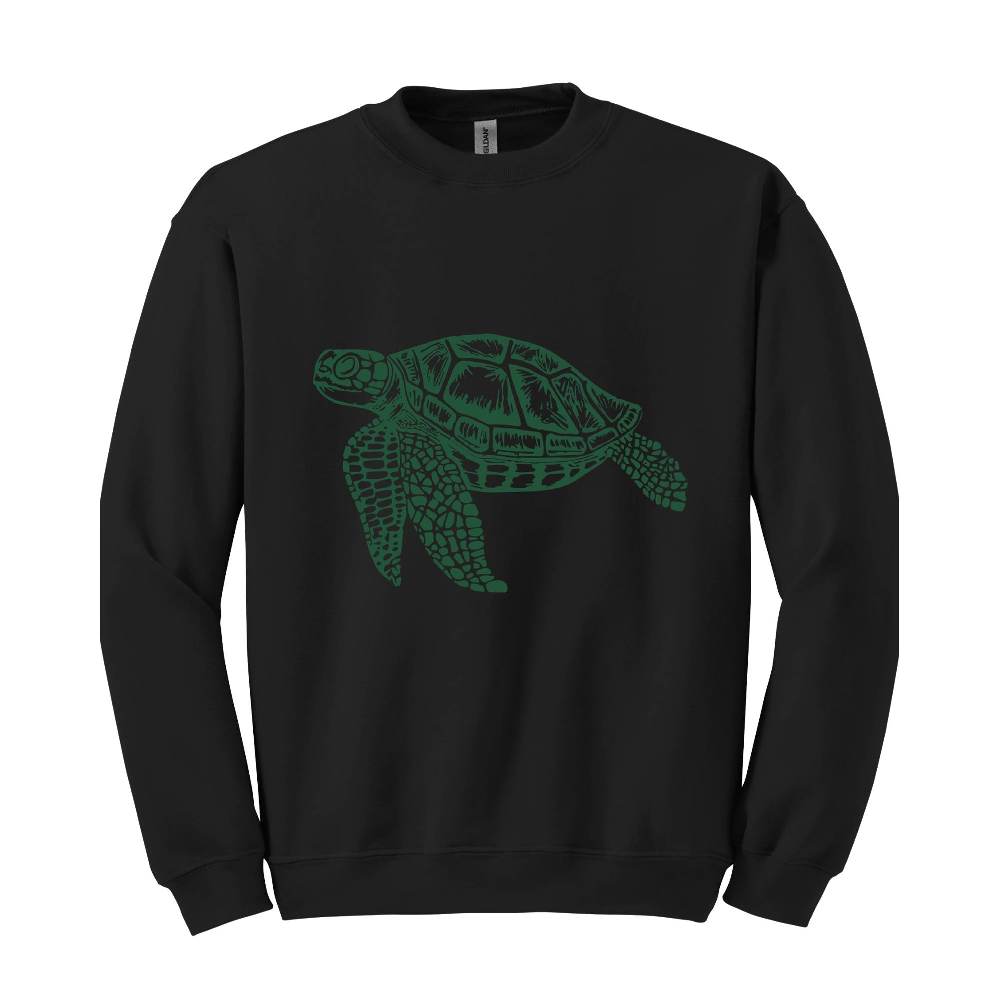 Turtle Sweatshirt, Sea Turtle Sweatshirt, Marine Life Sweatshirt, Wildlife Sweatshirt, Animal Sweatshirt