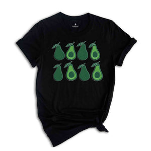 Avocado T-Shirt, Avocado Lovers T-Shirt, Fruit Shirt, Foodie Gift, Avocado Lovers Tee, Healthy Life Style Shirt