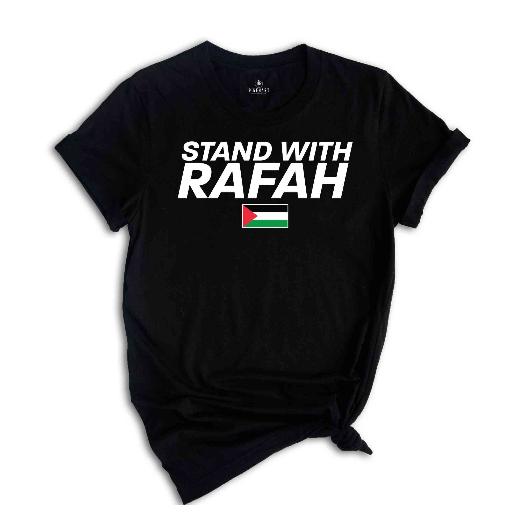 Stand With Rafah Shirt, Palestine Shirt, Stand With Gaza Shirt, Palestine Support Shirt, Protest Tee, Stand With Palestine, Save Gaza