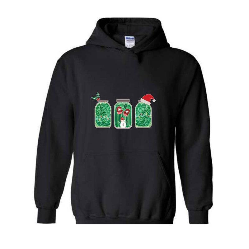 Pickles Christmas Sweatshirt, Pickles Sweatshirt, Pickle Lover Gift, Christmas Sweatshirt, Foodie Sweatshirt, Christmas Mom Sweatshirt