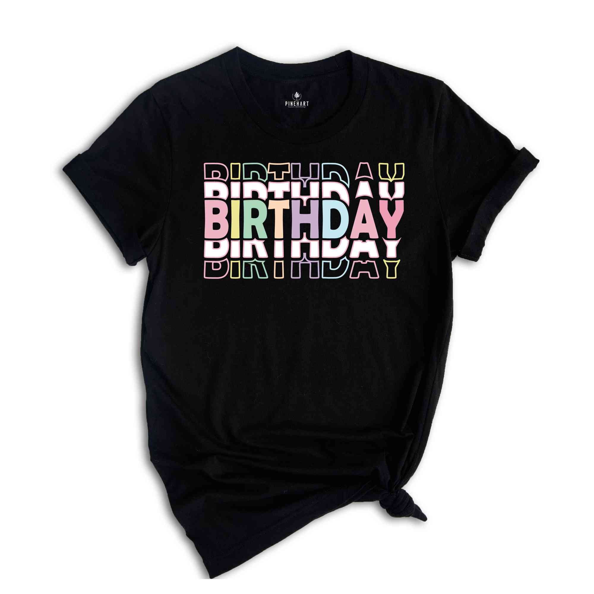 Birthday Birthday Shirt, Cute Neon Birthday Shirt, It's My Birthday Shirt, Its My Birthday Shirt, Birthday Queen Tee