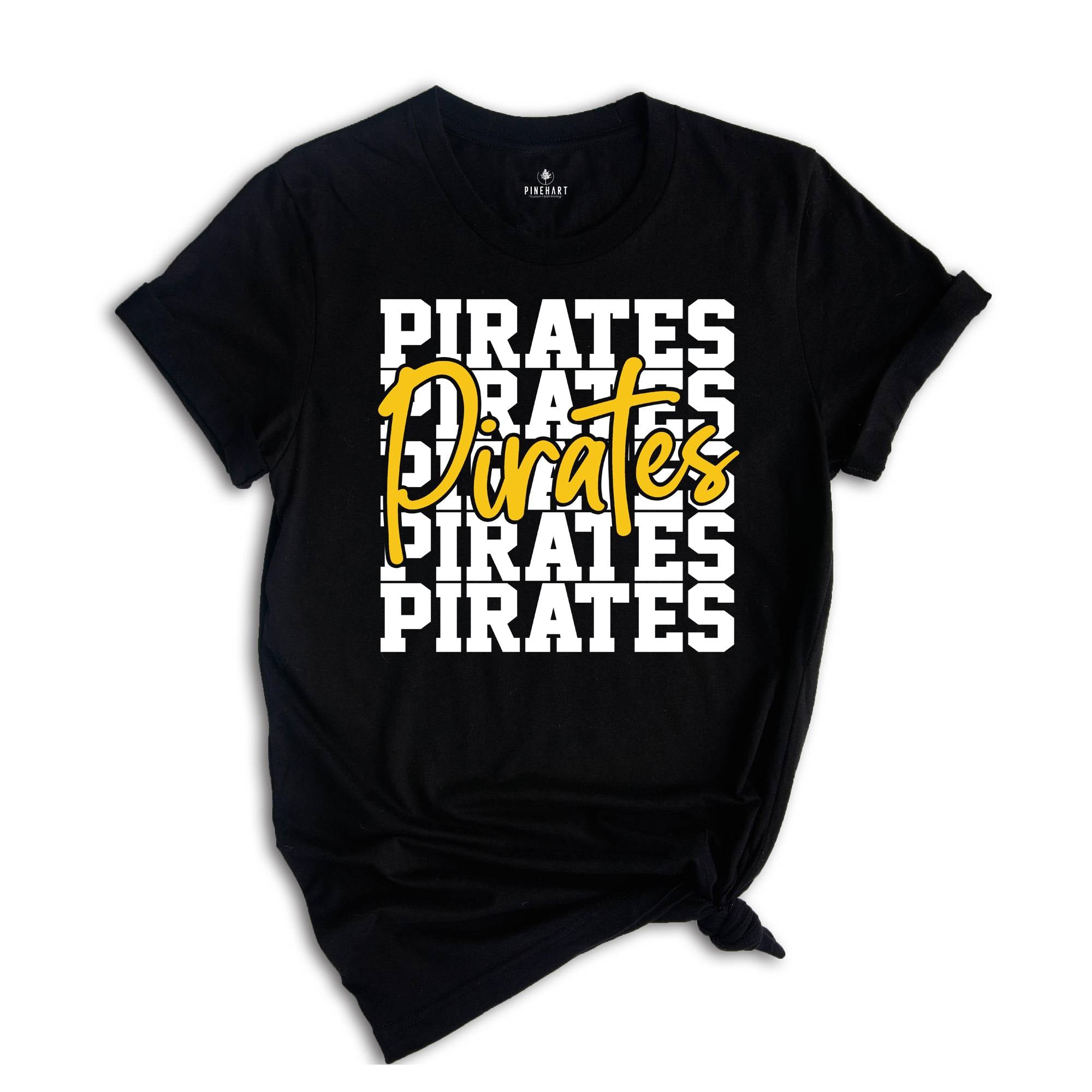 Team Mascot Shirt, Pirates Team Shirt, Pirates Football Shirt, Pirates Fan Shirt, Pirates School Shirt, Pirates School Spirit