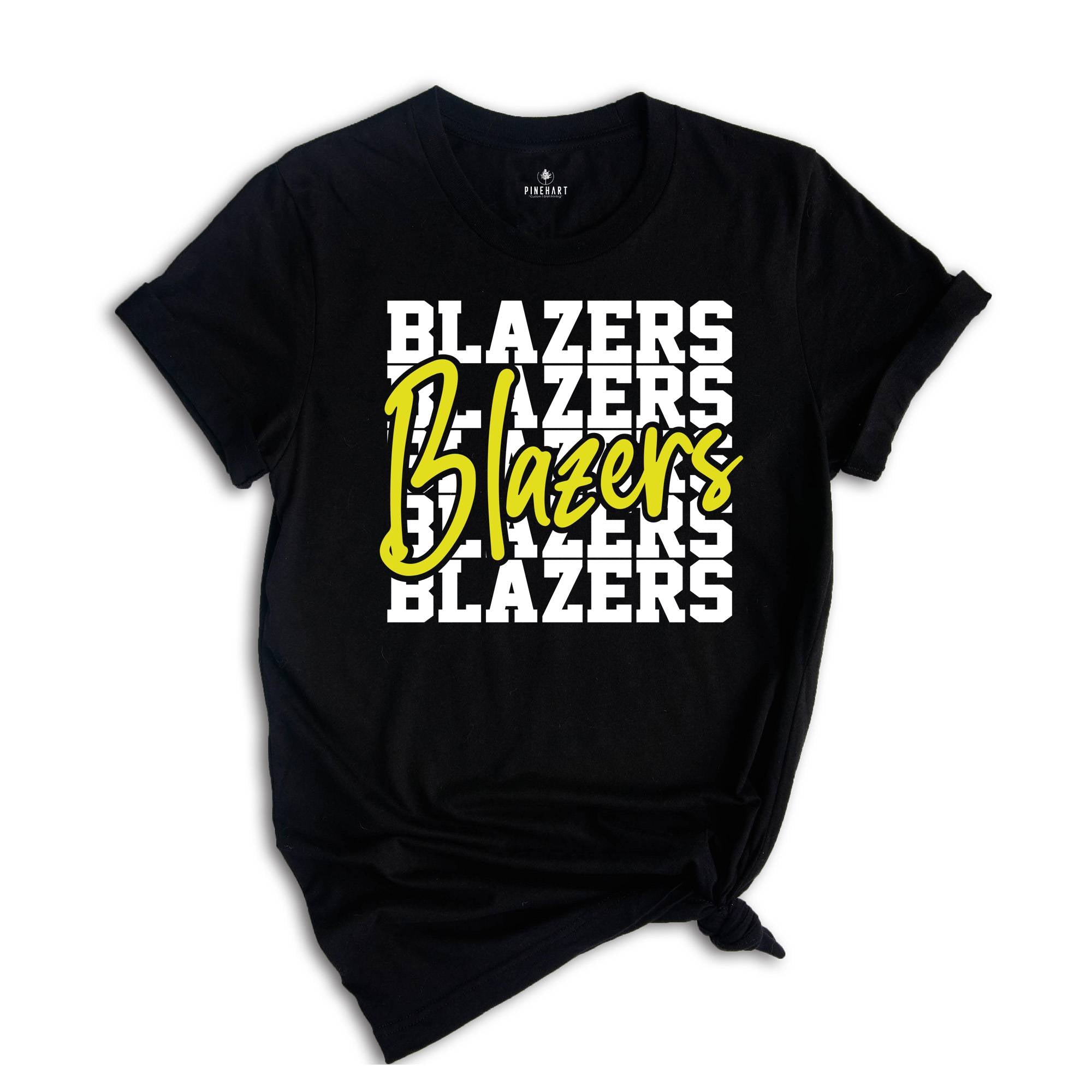 Team Mascot Shirt, Blazers Team Shirt, Blazers Football Shirt, Blazers Fan Shirt, Blazers School Shirt, Blazers School Spirit