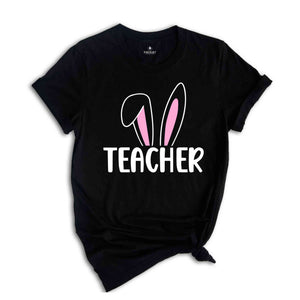 Teacher Shirt, Teacher Easter Shirt, Bunny Ears Shirt, Trendy Peeps Shirt, Bunny Shirt, Cute Teacher Shirt