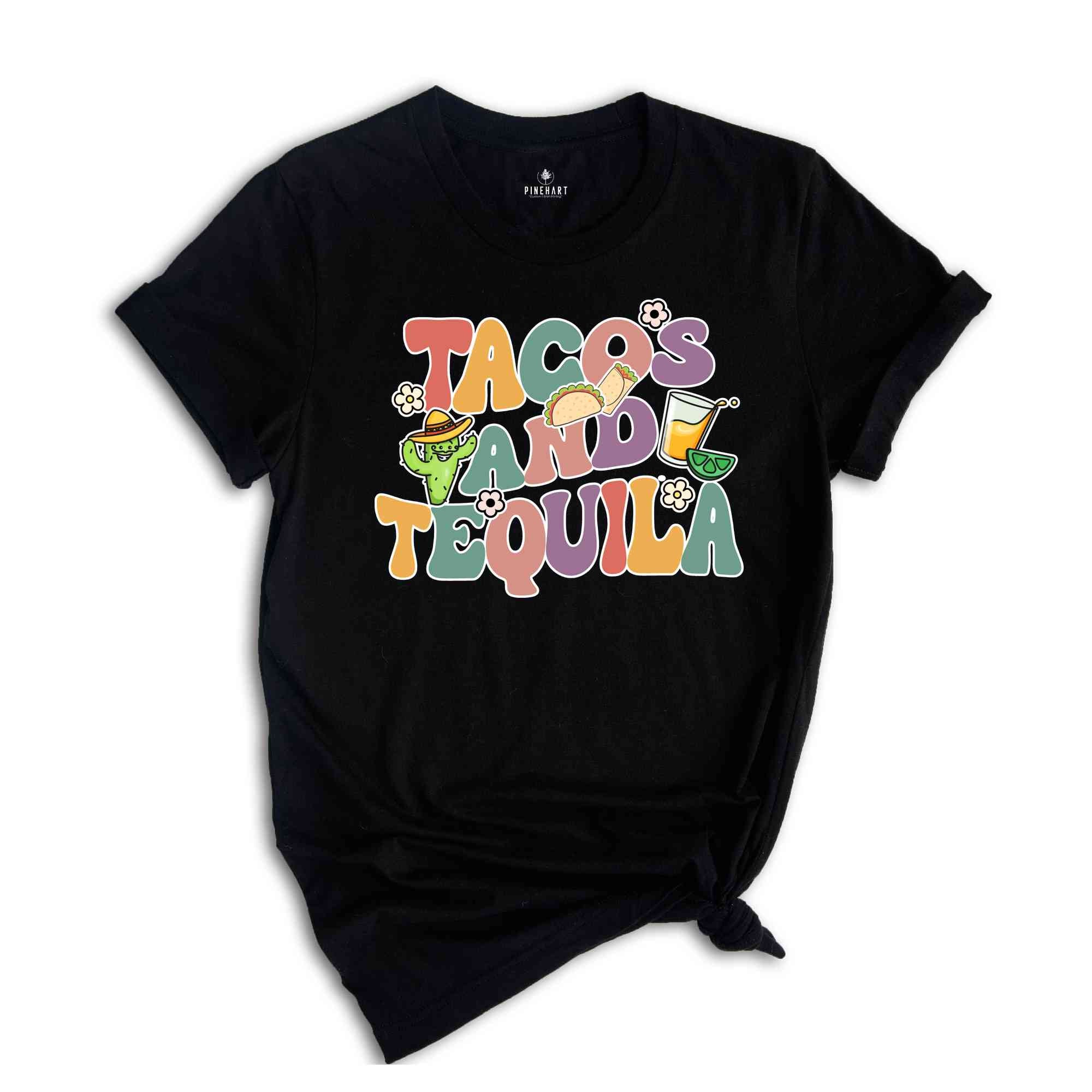 Tacos And Tequila Shirt, Tequila Shirt, Drinking Shirt, Mexican Party Shirt, Hispanic Party Shirt, Fiesta Squad Shirt, Mexico Trip Shirt