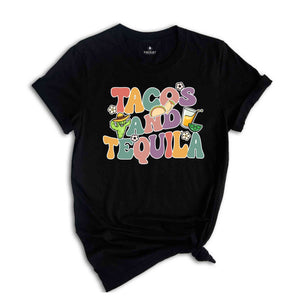 Tacos And Tequila Shirt, Tequila Shirt, Drinking Shirt, Mexican Party Shirt, Hispanic Party Shirt, Fiesta Squad Shirt, Mexico Trip Shirt