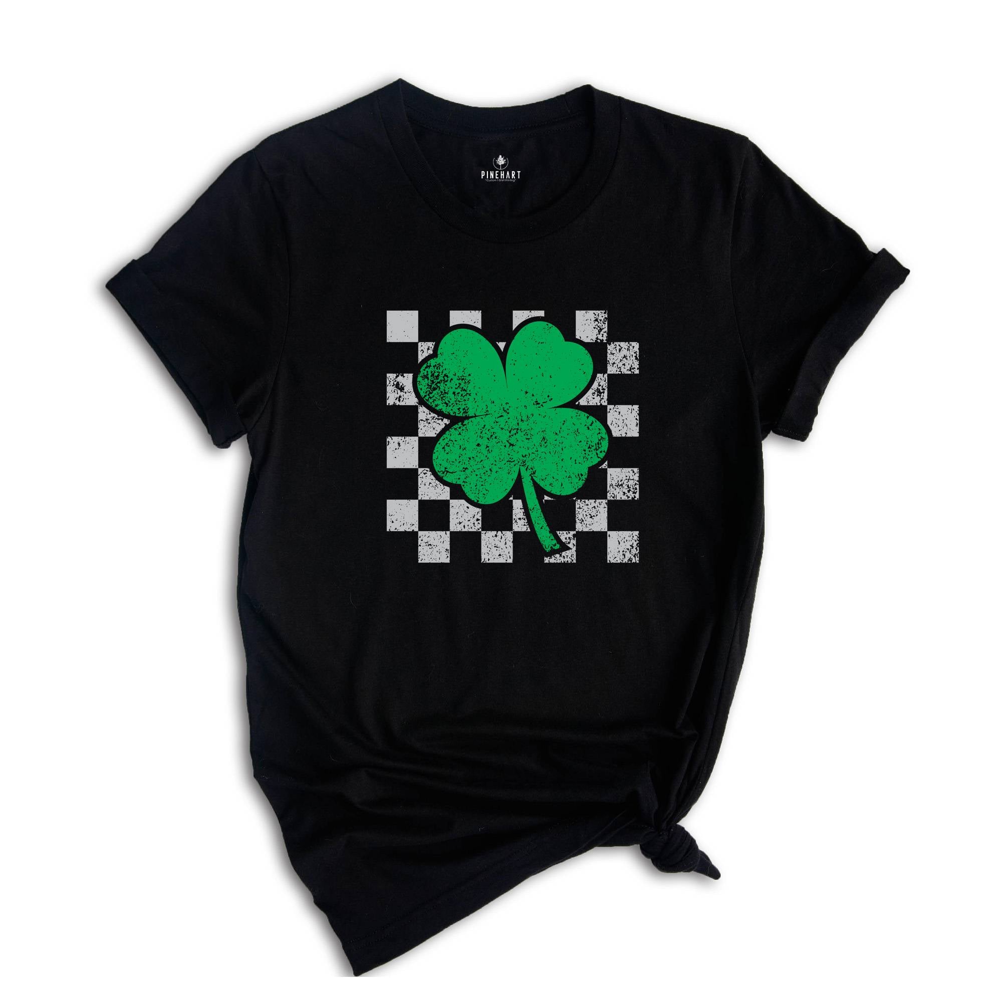 St Patrick's Shirt, Shamrock T Shirt, Retro Lucky Shirt, St Patricks Day Shirt, Retro Clover Shirt, Shamrock Day T-shirt, St Patrick's Gift