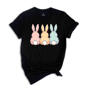 Cute Bunny Tails Shirt, Happy Easter Shirt, Easter Bunny Shirt, Rabbit Tail Shirt, Cute Easter Shirt, Bunny Lover Shirt, Easter Day Shirt