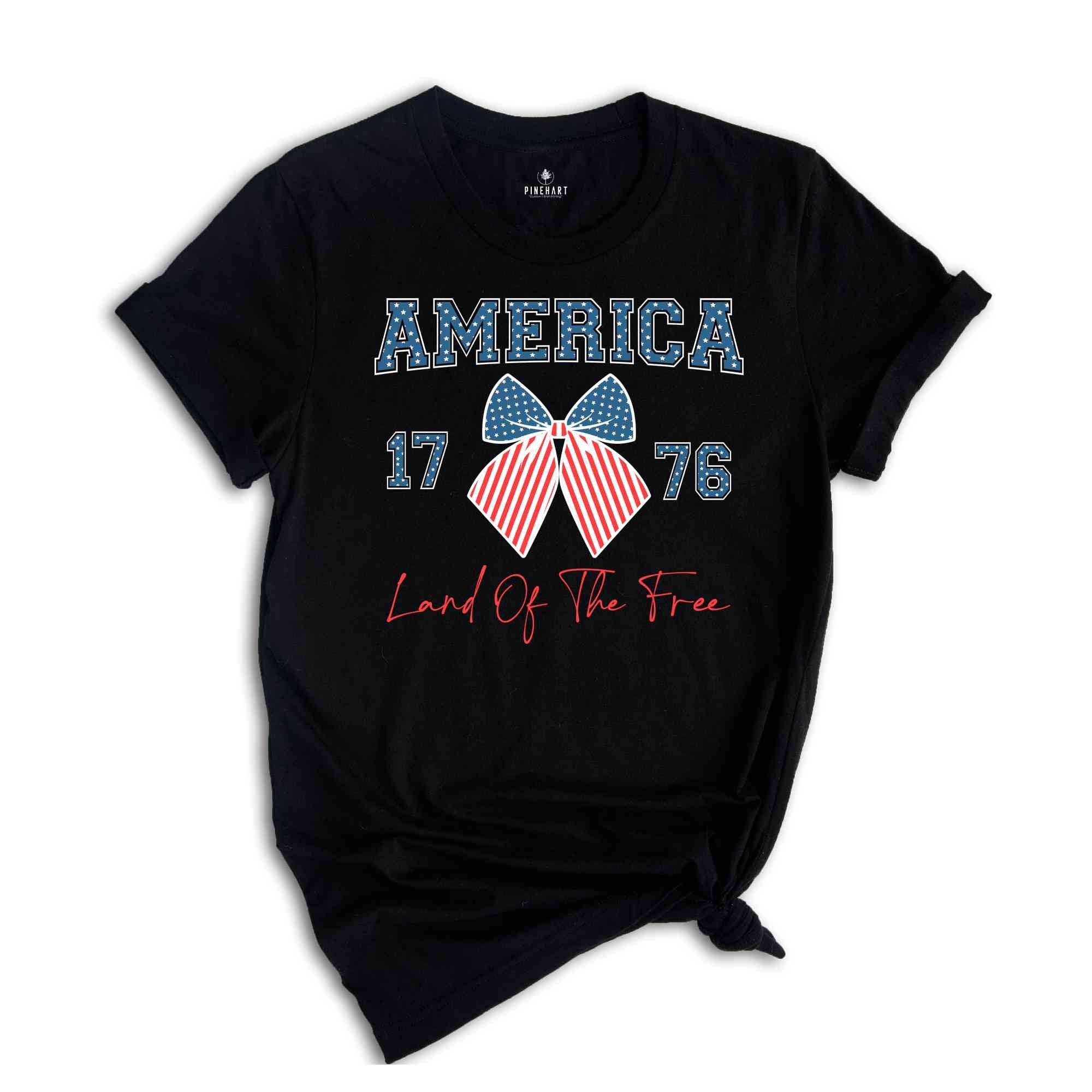 America Land Of The Free Shirt, Retro American Shirt, Memorial Day Shirt, Retro Shirt, Independence Day, 4th Of July Shirt, Patriotic Shirt