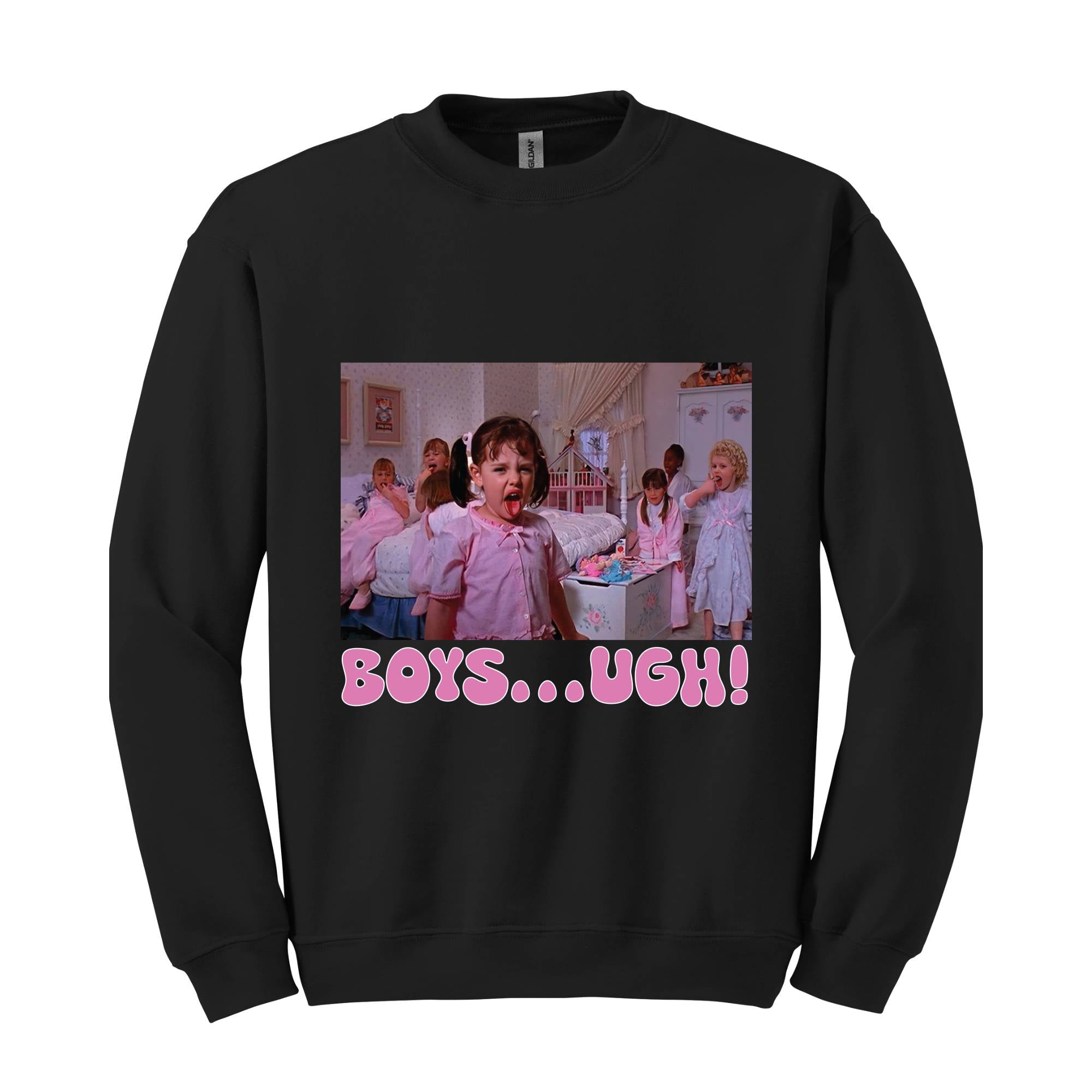 Boys Ugh Sweatshirt, Funny Valentines Sweatshirt, Valentines Day Sweater, Retro Valentine Sweatshirt, Valentines Day Gifts