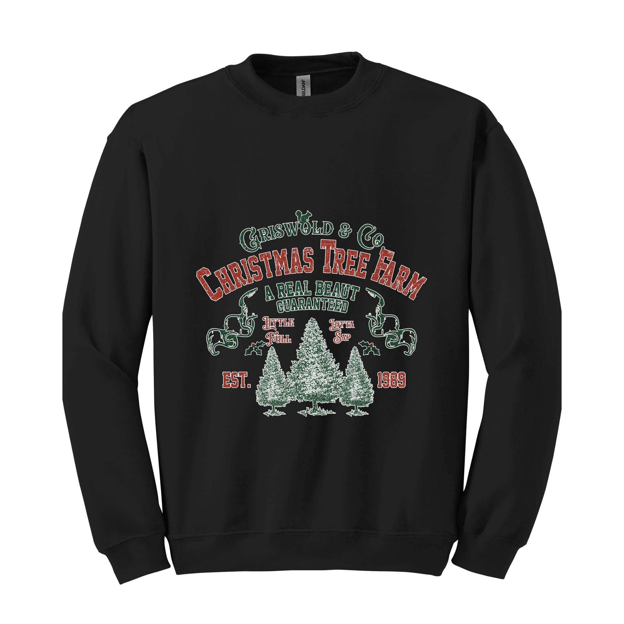 Griswold Est. 1989 Sweatshirt, Christmas Sweatshirt, Christmas Tree Farm, Funny Christmas, Holiday Sweatshirt, Griswold Tree Farm, Xmas Gift