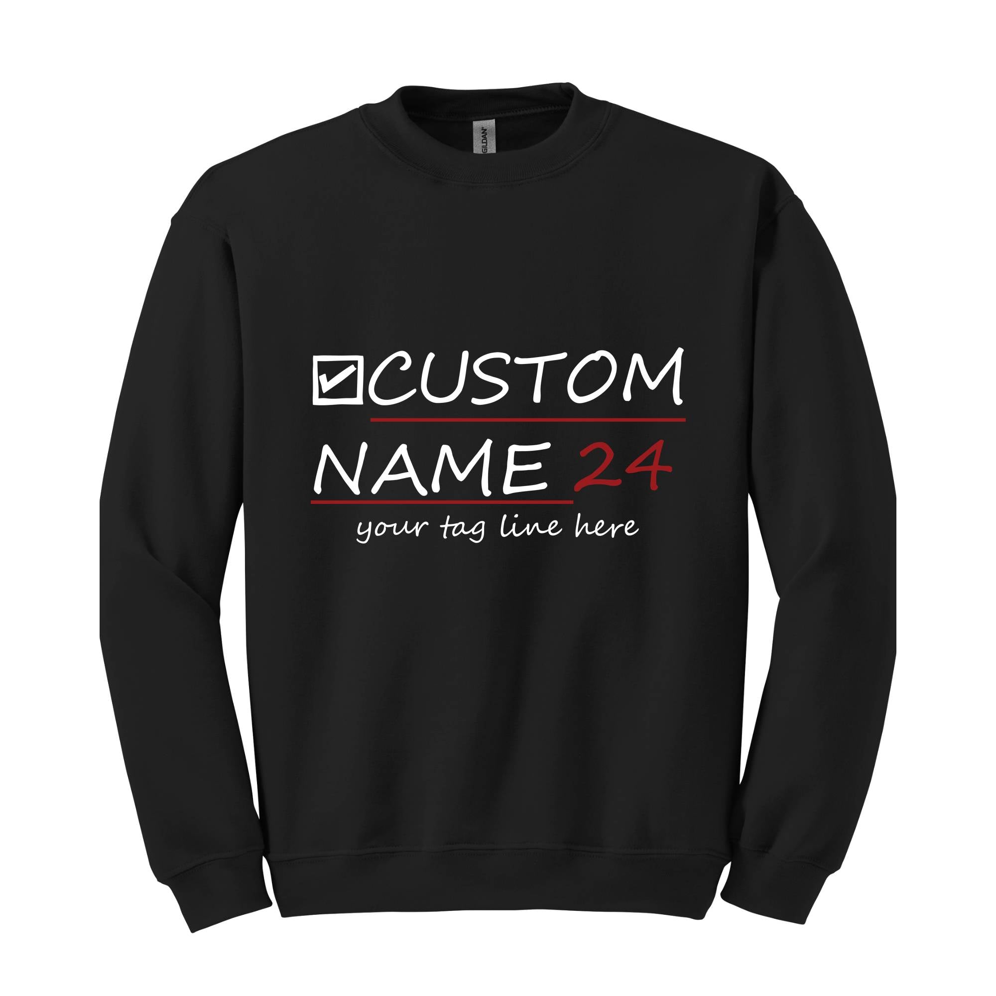 Custom Election Sweatshirt, Personalized Election Sweatshirt, 2024 American Presidential Sweatshirt, Voting Sweater