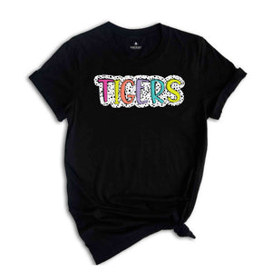 Tigers Team T-Shirt, Tigers Mascot Shirt, Tigers Fan Shirt, Football T-Shirt, Tigers Team Mascot, Tigers Mascot Tee