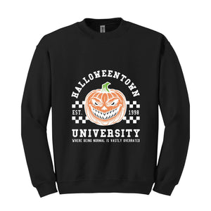 Retro Halloweentown University Sweatshirt, Vintage Halloween Sweater, Halloweentown Sweatshirt, Pumpkin Horror Shirt