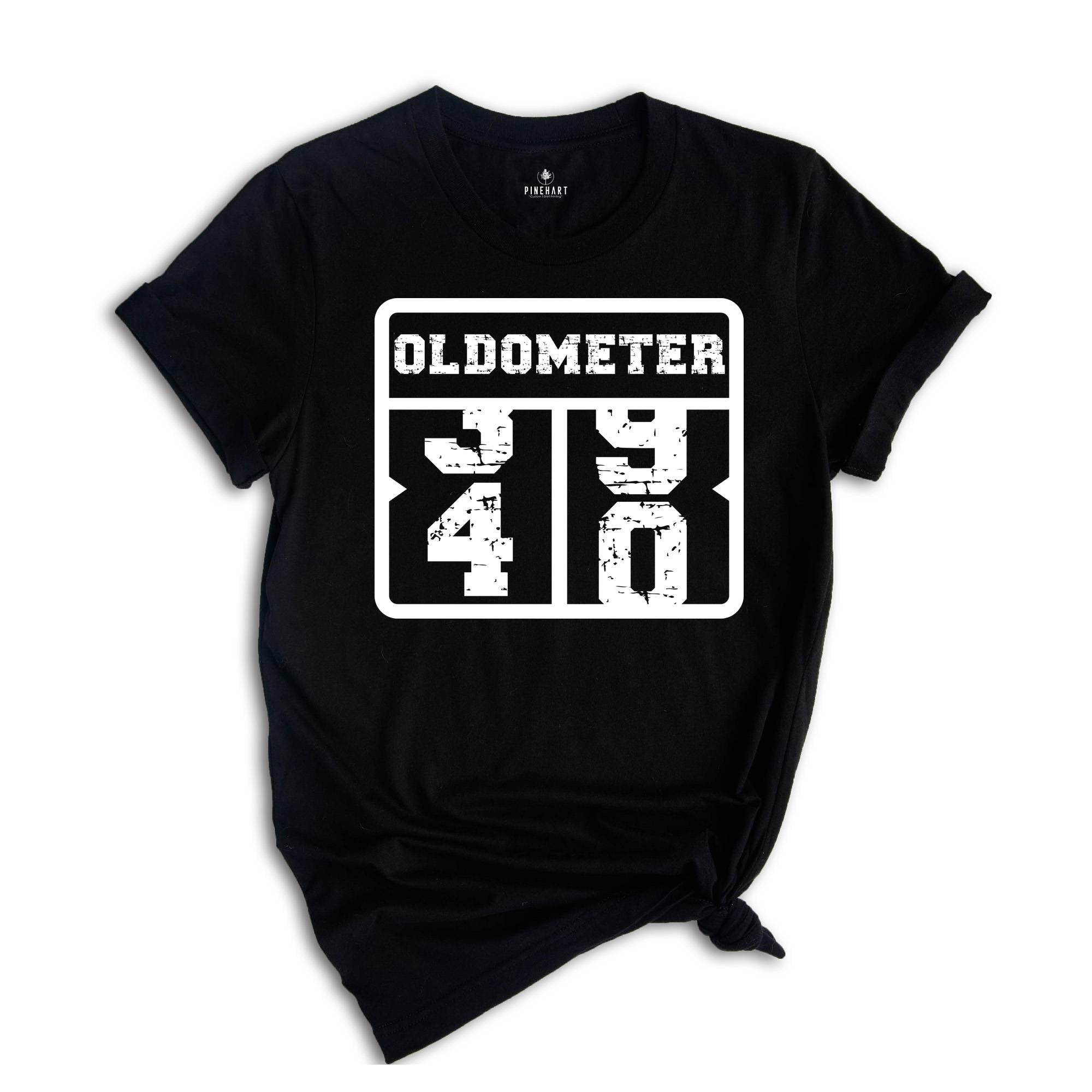 Oldometer 40 Shirt, 40th Birthday Shirt, Funny Birthday Gift, Birthday Party Tee, Born in 1984, Girls Trip Shirt, Husband Birthday Gift