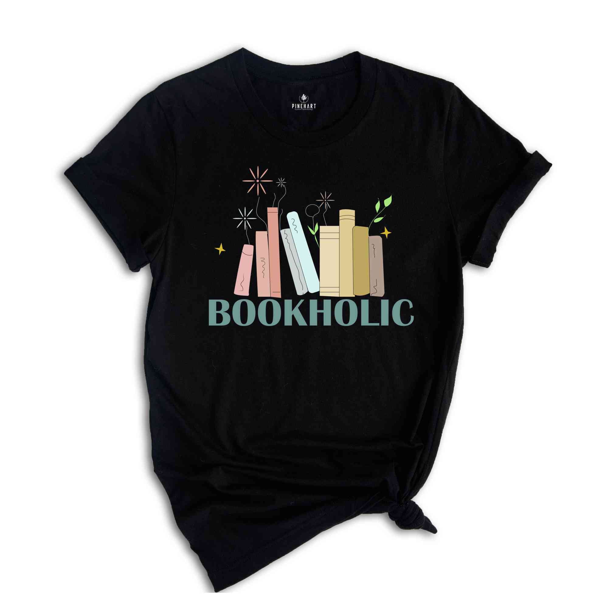 Retro Book Lover, Bookholic Shirt, No Such Thing as Too Many Books Shirt, Librarian Shirt, Back to School Shirt, Teacher Appreciation