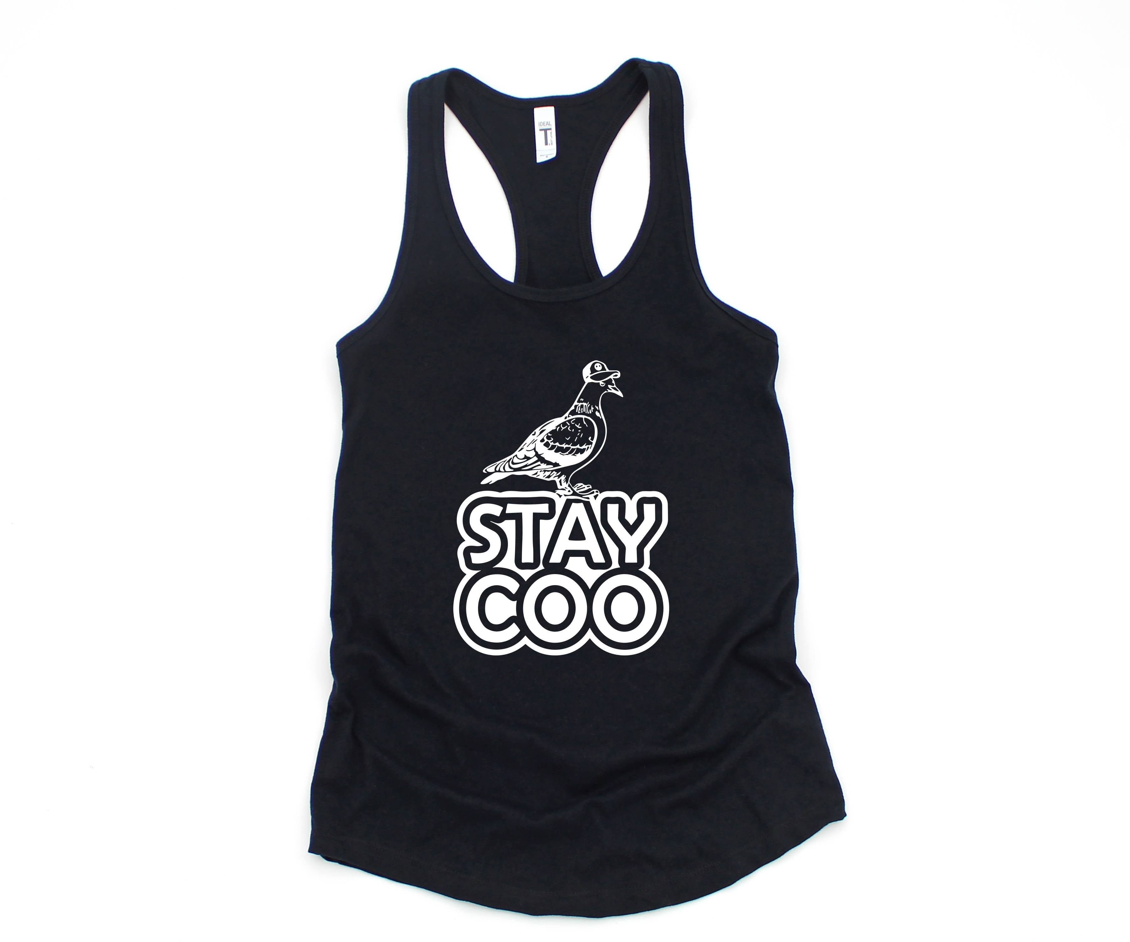 Stay Coo Tank Top, Bird Lovers Tank Top, Funny Pigeon Tank Top, Cool Bird Tank Top, Gifts For Bird Lovers